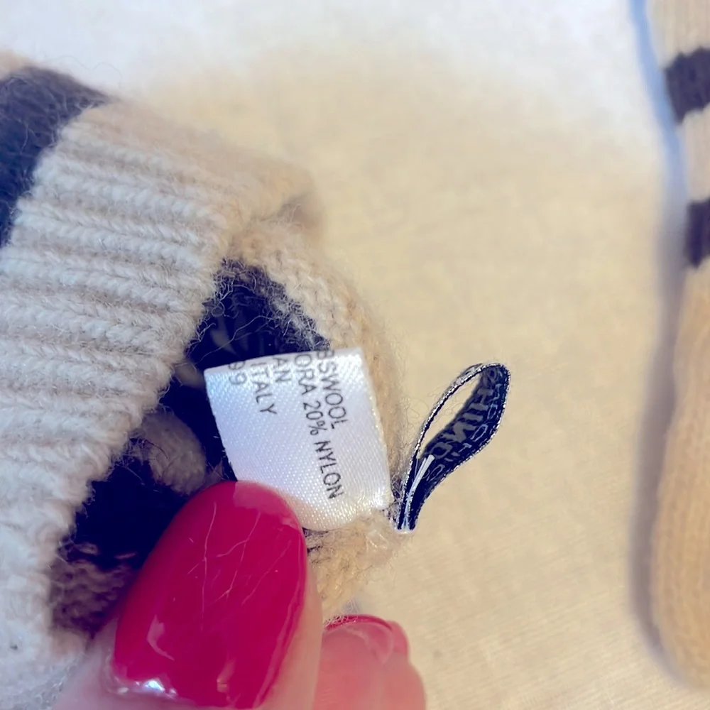 Moschino Addicted wool & angora gloves - Picture 4 of 5